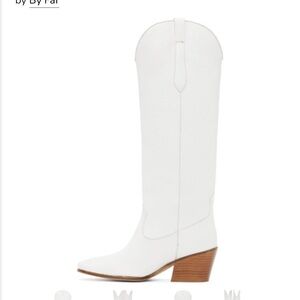 BY FAR White Willa Boots
